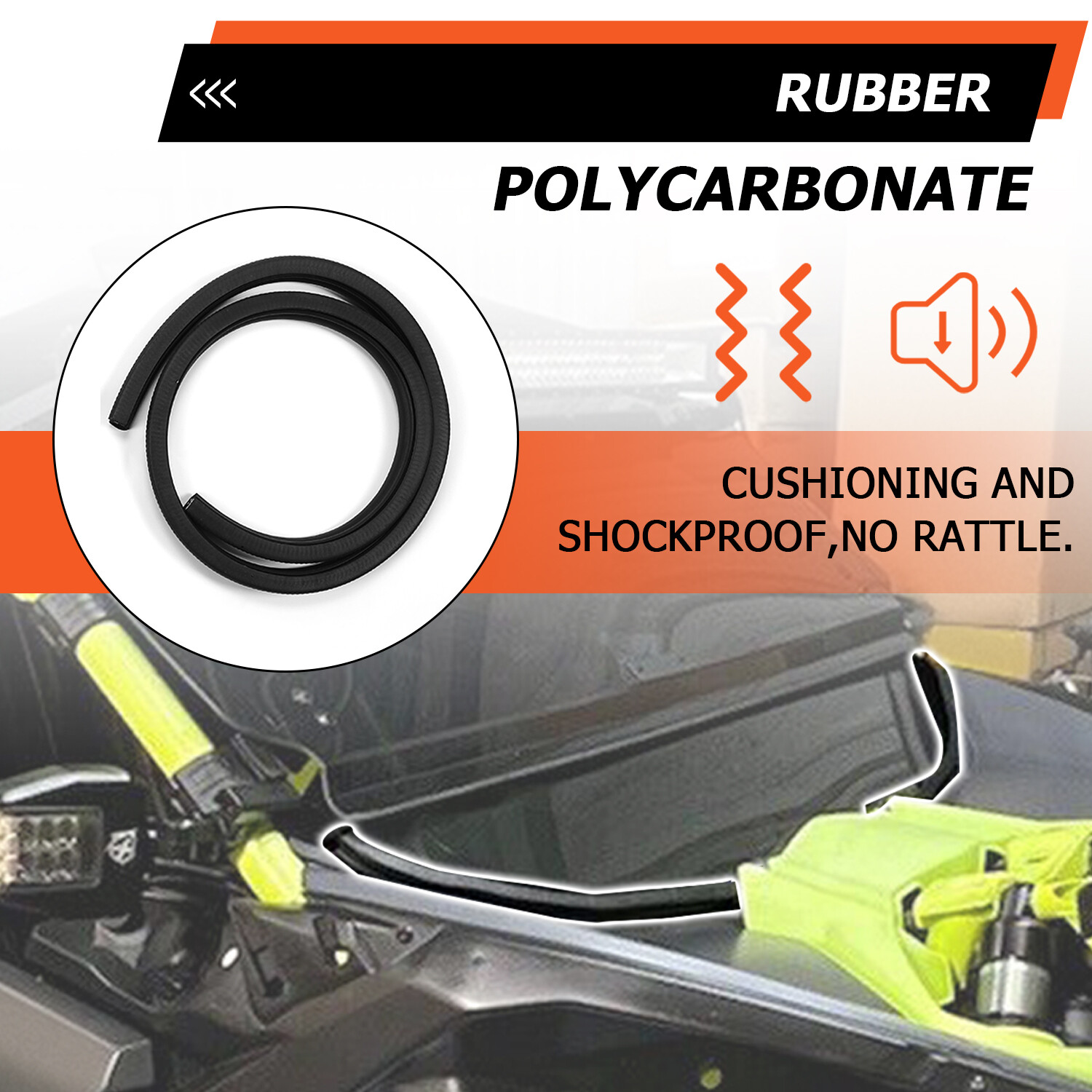 3-IN-1 Flip Tinted Polycarbonate Windshield For Can-Am Maverick X3 (64" or 72")