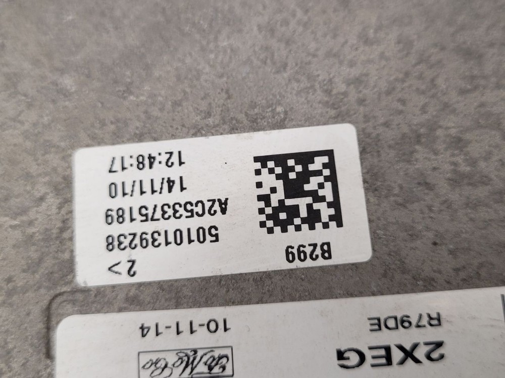 2011 FORD FIESTA Engine ECM Electronic Control Module ID BA61-EE Thru Eg