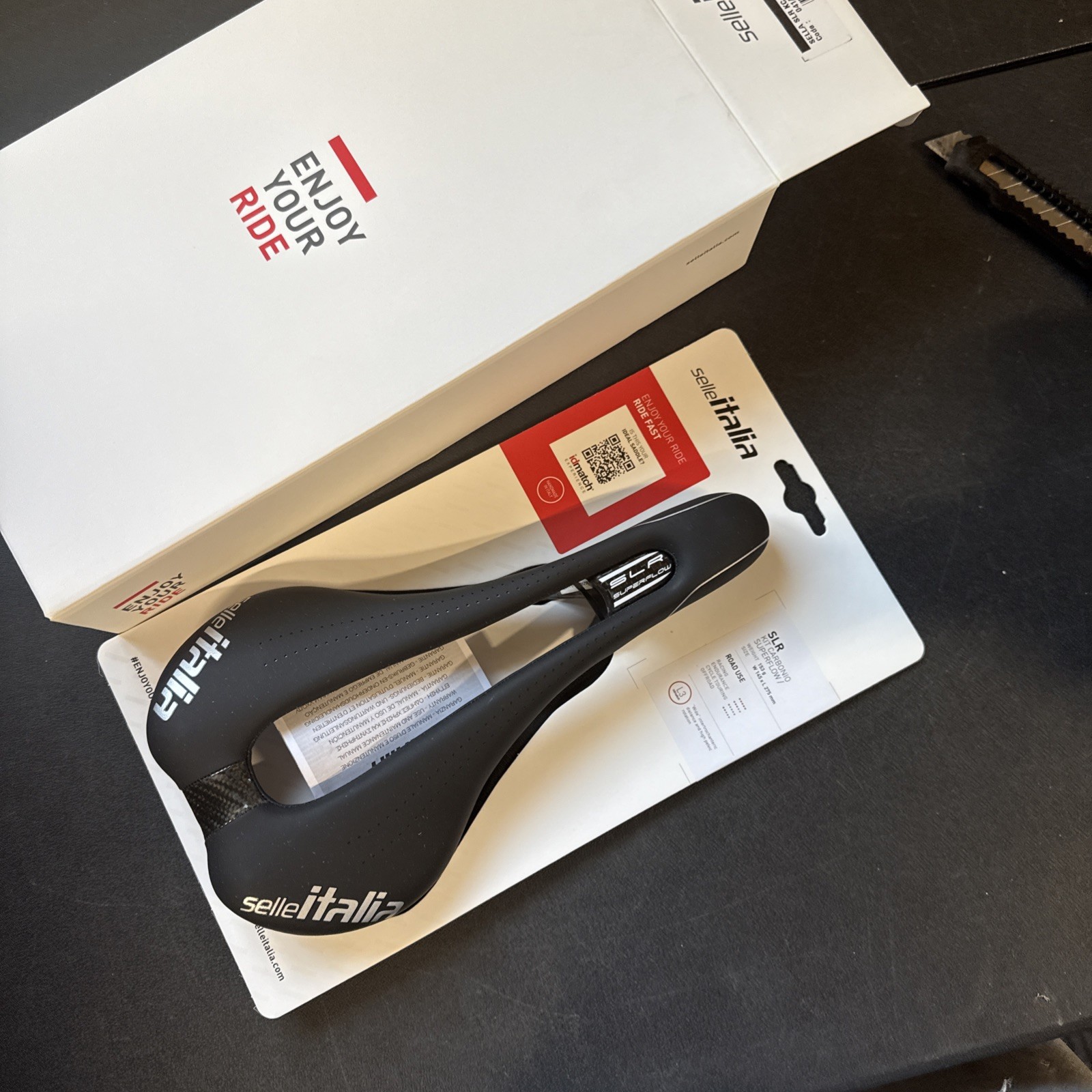 Selle Italia Slr Superflow Carbonio L3 Cycling Saddle Seat 145mm (9419-86)