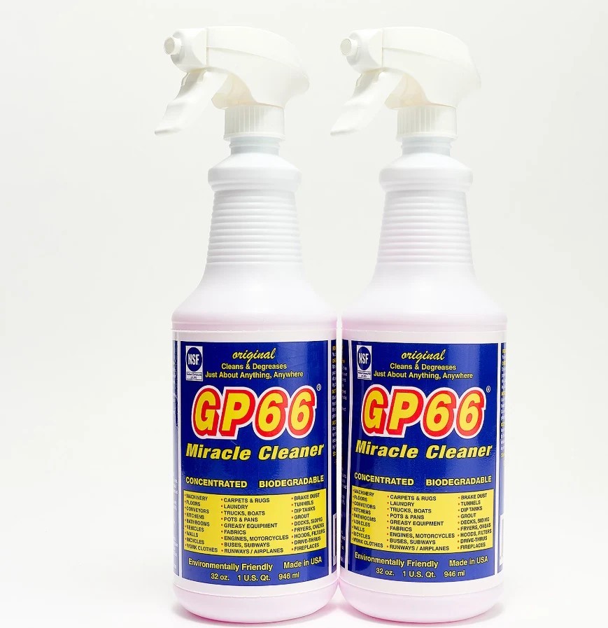 GP66 Biodegradable Miracle Cleaner 32oz – 2 Pack