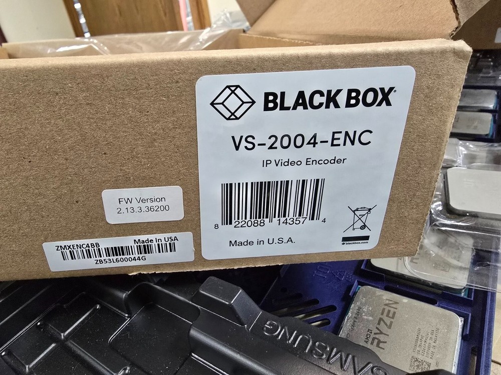 Blackbox VS-2004-ENC 4x HDMI channel encoder HDMI-over-IP H.264 small low power