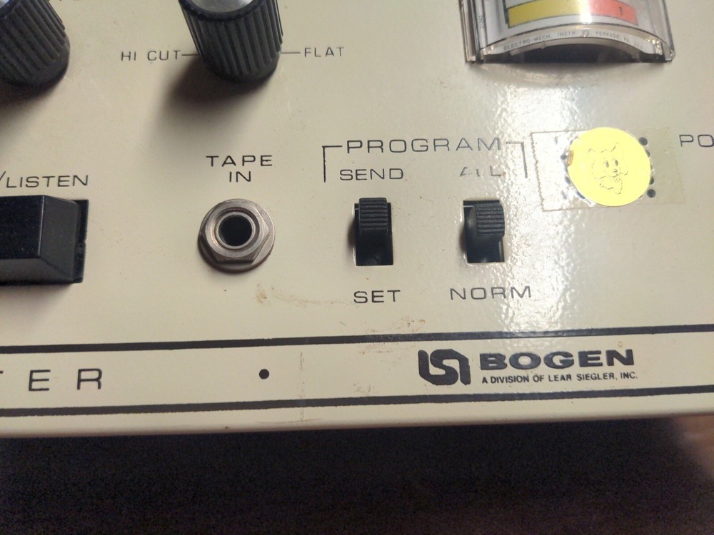 Bogen MCT-1 Intercom Control Center - Powers On But Not Tested - Rack Mountable