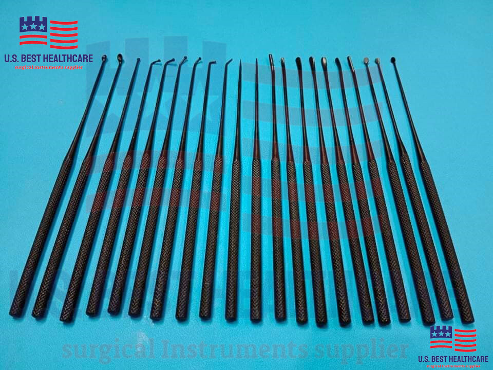 Tympanoplasty Instruments 58 Pcs Set Micro Ear Surgery ENT Instruments