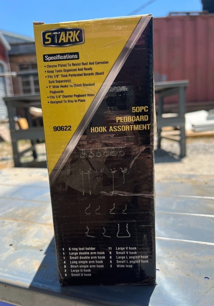 150 PIECE PEGBOARD HOOK ASSORTMENT