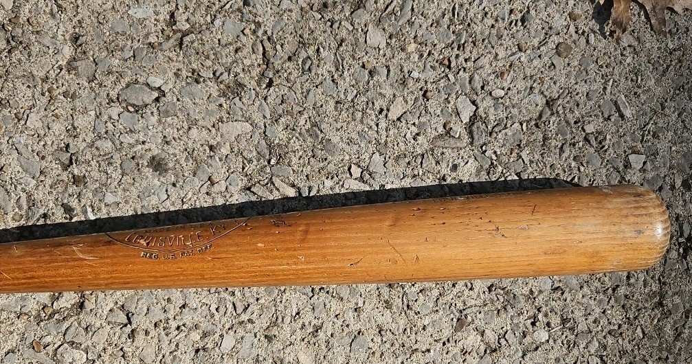Vintage Game Used Cleveland INDIANS Star WOODIE HELD baseball Bat BALTIMORE '66