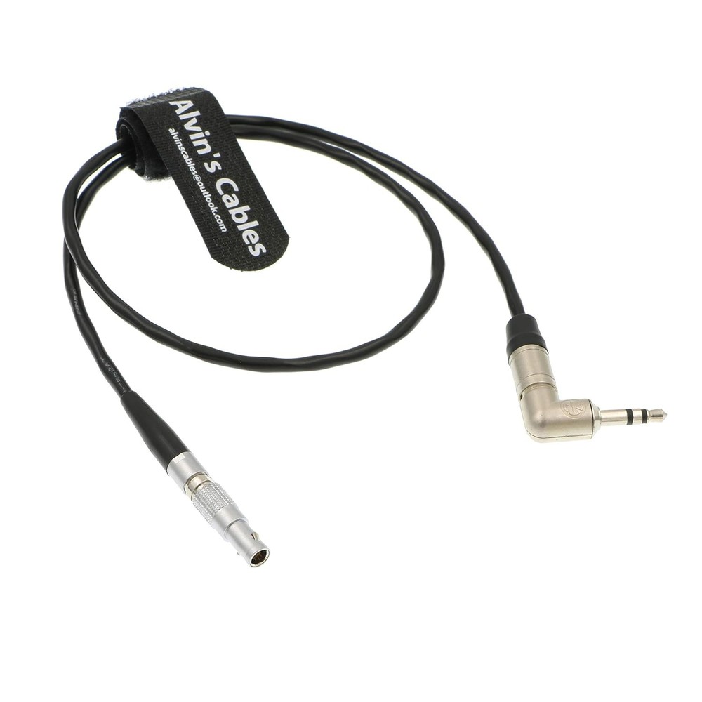 Alvin's Cables Easync Sync Time Code Cable for RED Epic 4 Pin to 3.5MM TRS 51cm