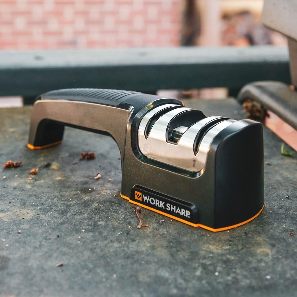 Work Sharp Pull Through Kitchen Knife Sharpener - Compact - Chef, Scissor, Parin