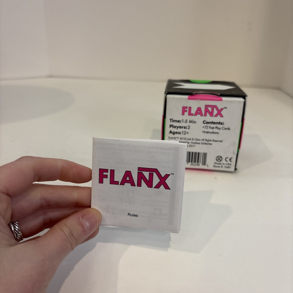 Flanx~ Action Card Game complete