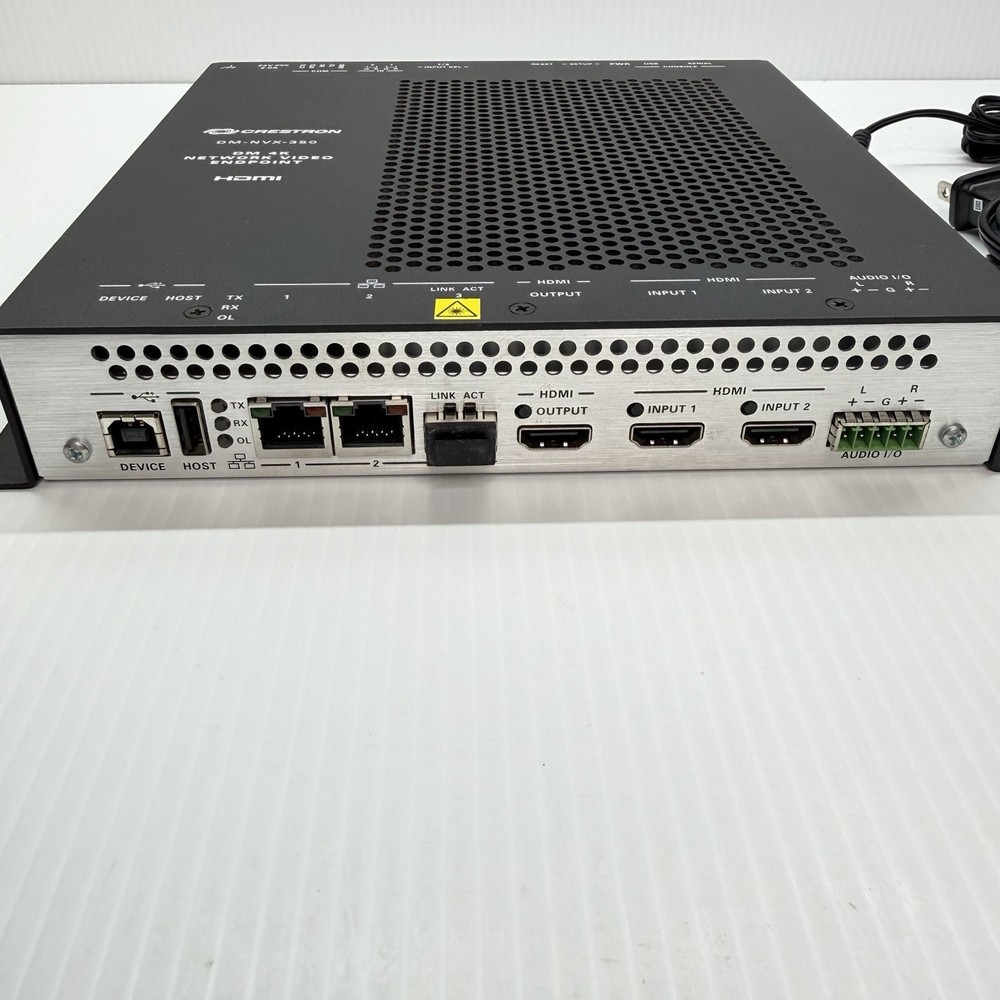 Crestron DM-NVX-350 DM 4K HDMI Network Video Endpoint Encoder Decoder With Power