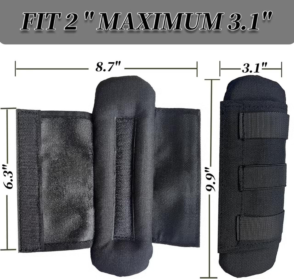 2 Pack Tactical Shoulder Strap Pads Backpack Strap Cushion 3 Inch Sling