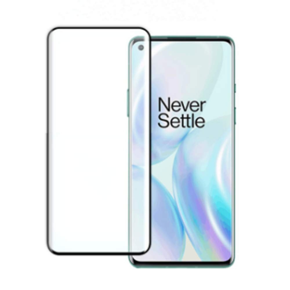 for OnePlus 8 Screen Protector Tempered Glass, 3D Curved Full Coverage Scratc...