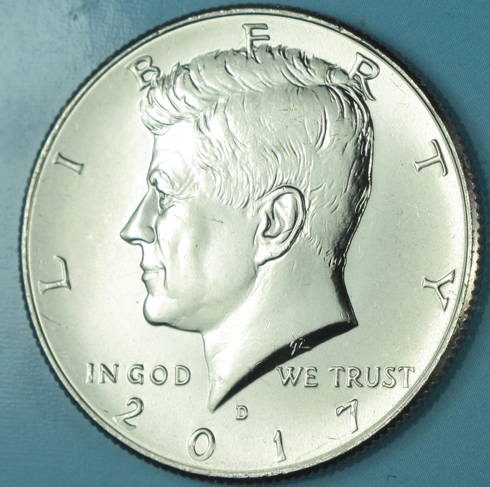 2017-D KENNEDY HALF DOLLAR CLAD UNCIRCULATED