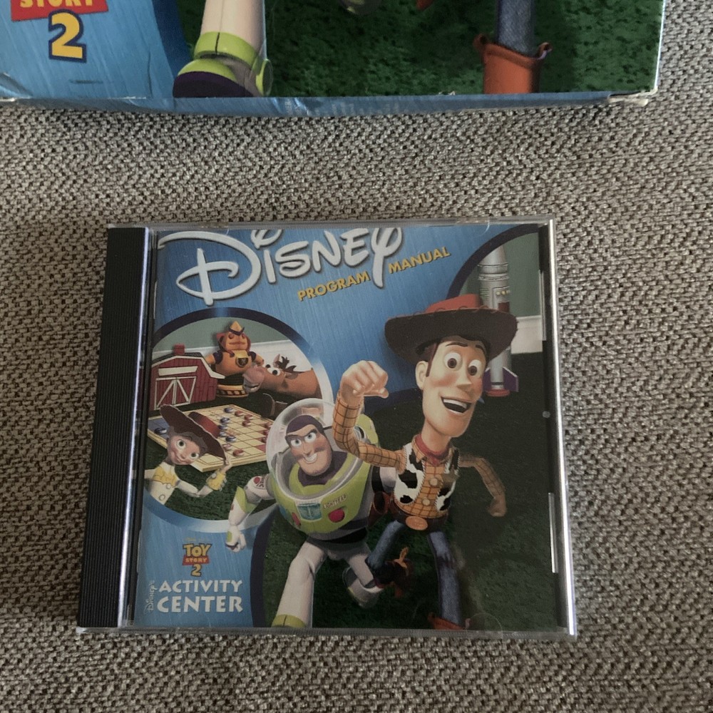 Disney Toy Story 2 Activity Center Program Manual CD ROM Educational Learning