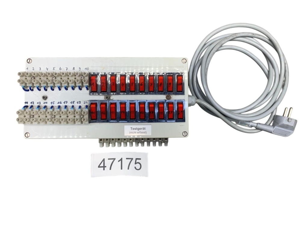 Test device switching device with transformer DIY construction 47175