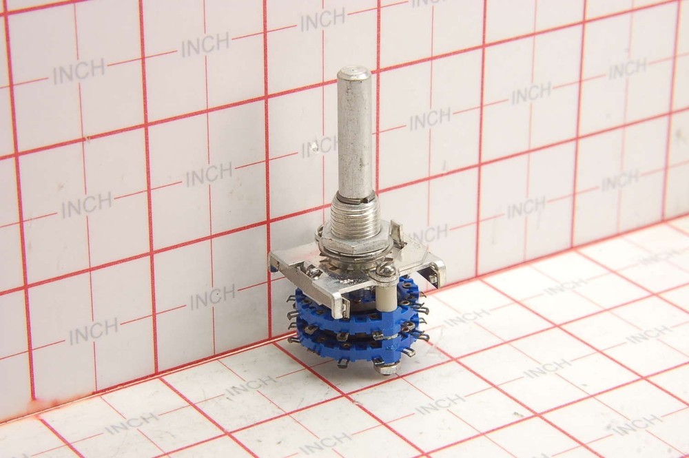 Centralab - PSA-210 - Switch, rotary. 4 Pole, 2-6 position.