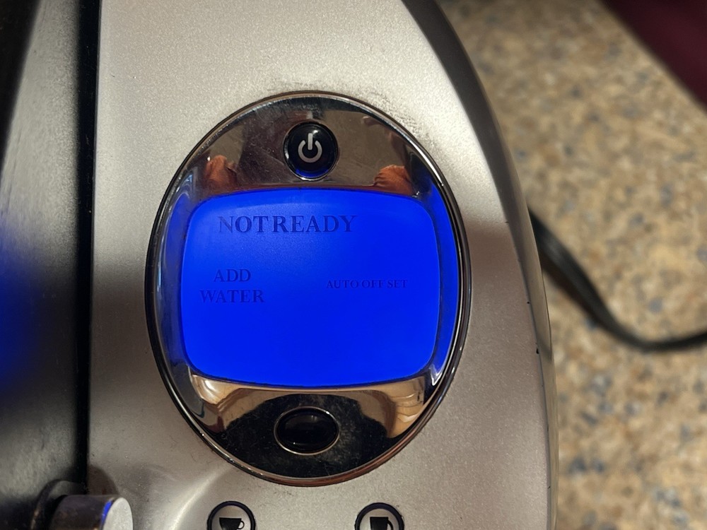 Keurig Single Cup Coffee Maker Model K60, Missing Portion Cup + Grate, For Parts