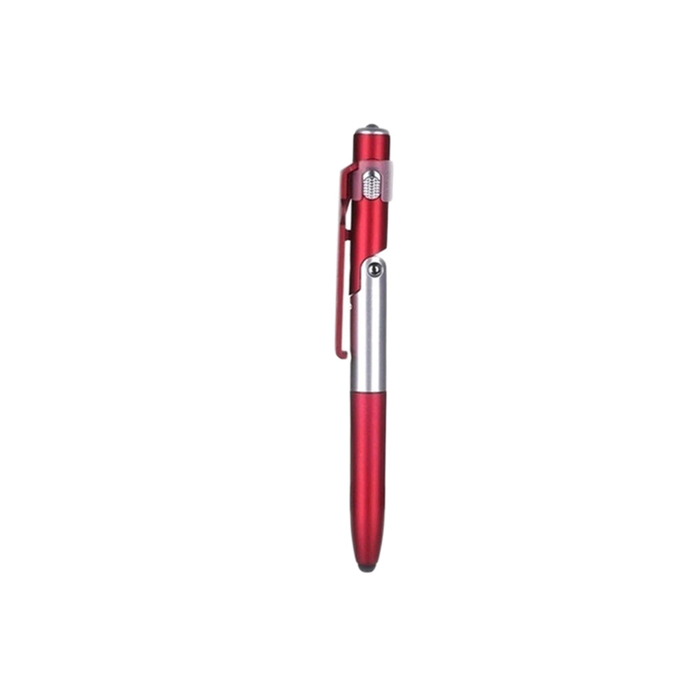4 in 1 Multi-functional LED Light Folding Screen Stylus Touch Ballpoint Pen Tool