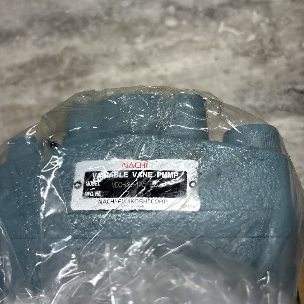 NACHI VDC-3B-1A5-E20 2260 High Pressure Variable Vane Pump Unit, New