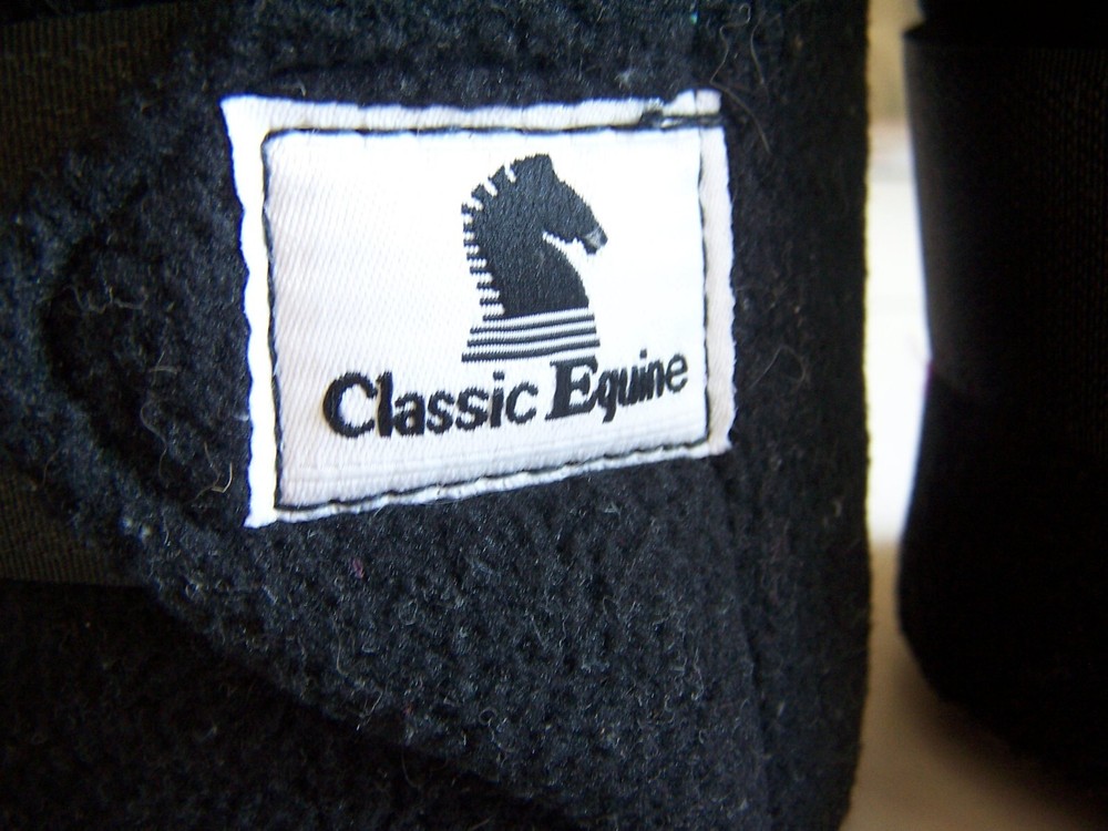 Classic Equine Polo Wraps Black
