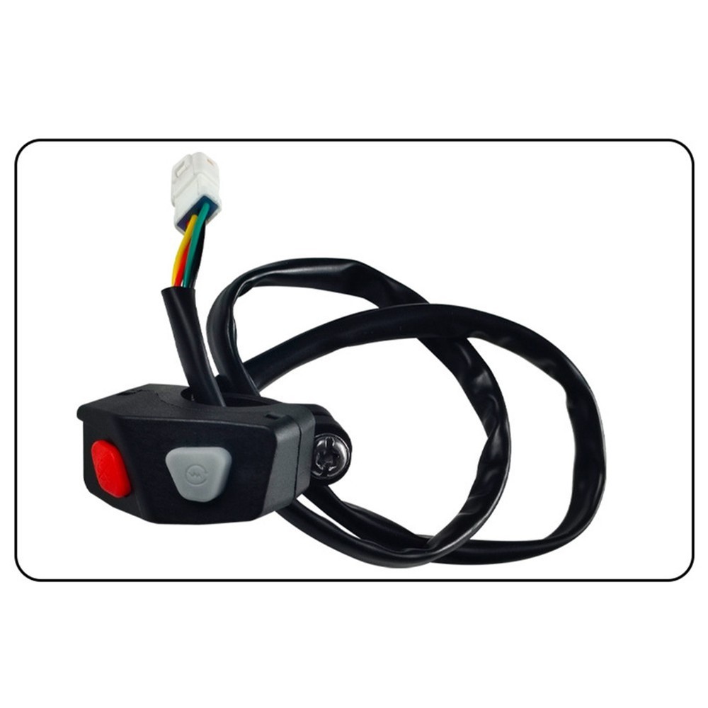 Robust Construction Motorcycle Handlebar Switch with Fog Light Control