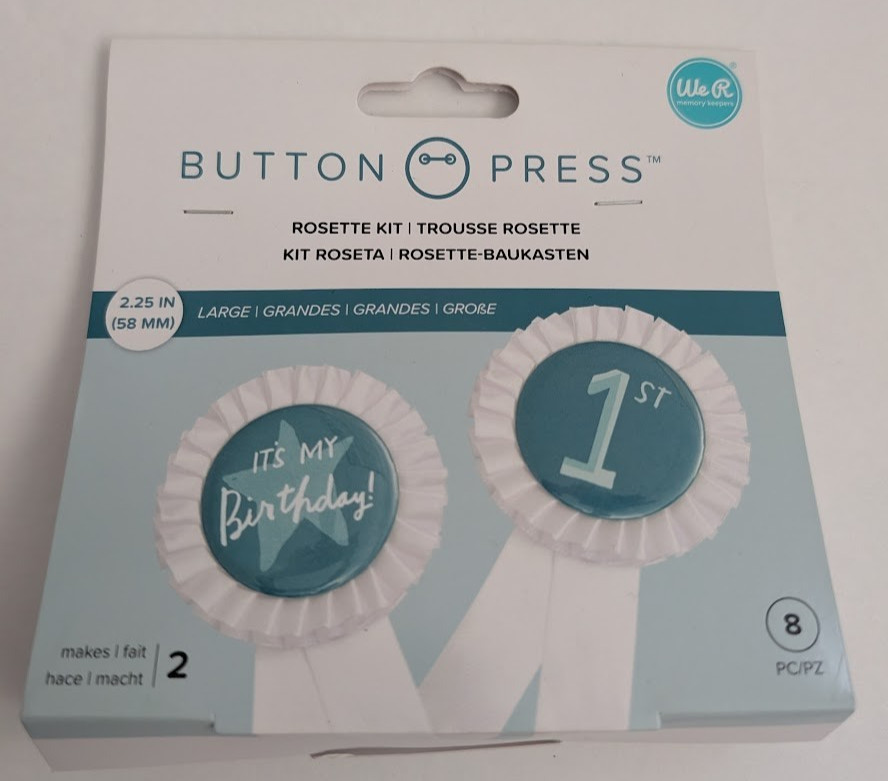 We R Memory Keepers Button Press Rosette Kit-Makes 2