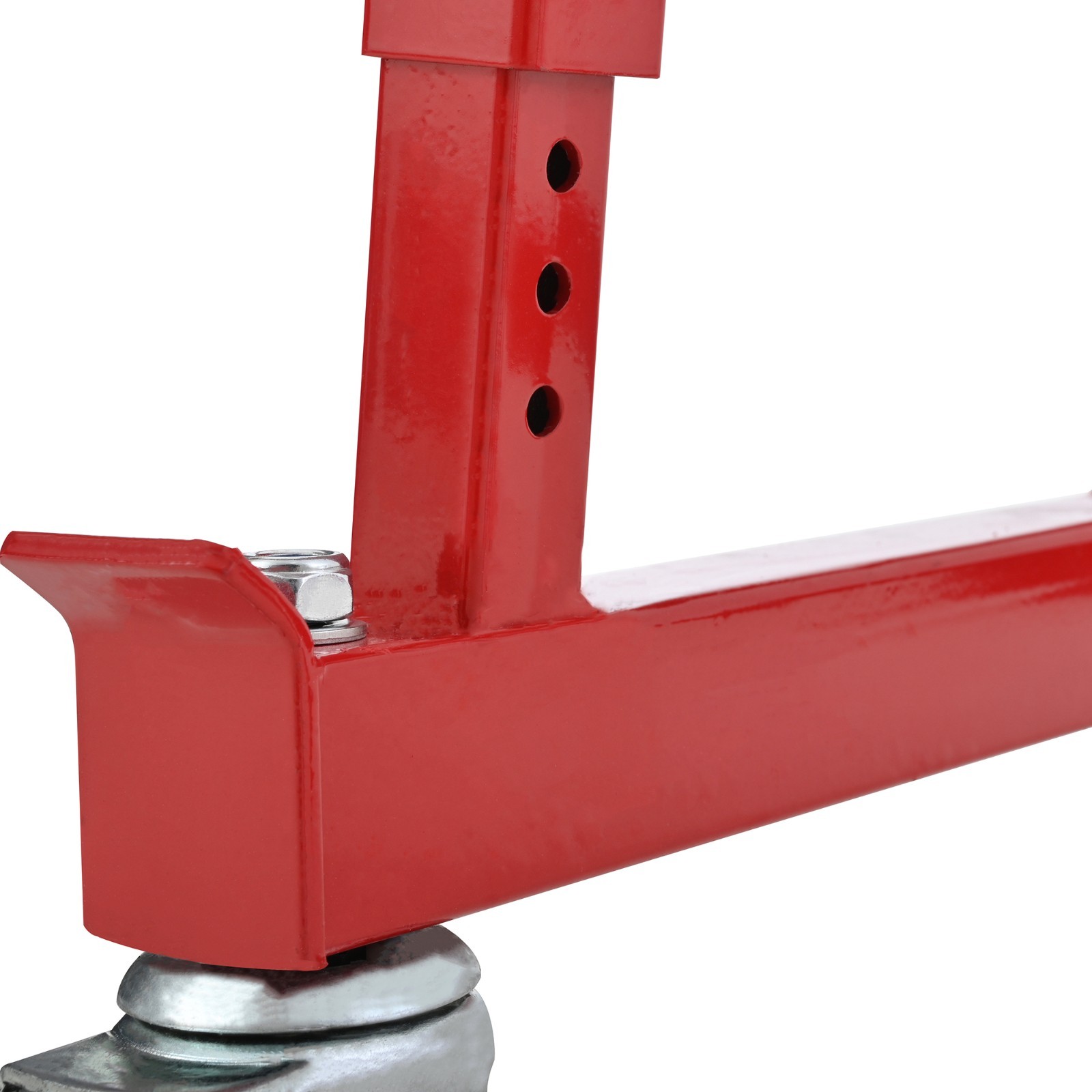 ATV Motorcycle Engine Cradle Dolly, Motorcycle Dolly, Engine Stand ,Red