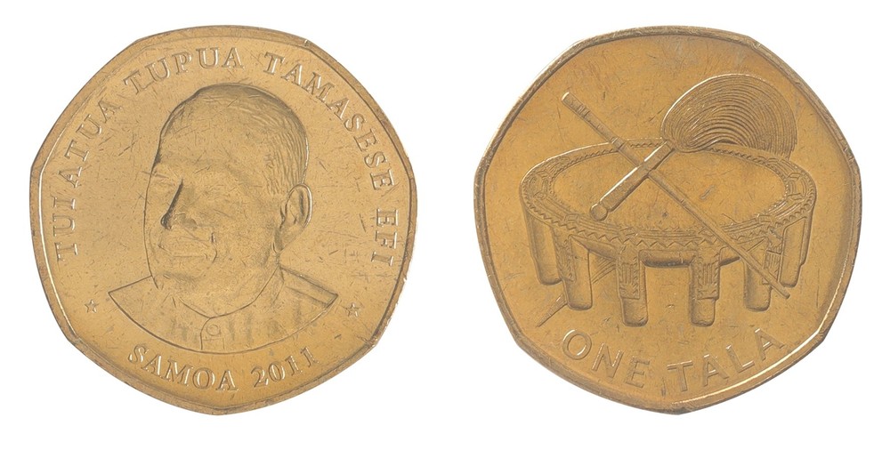Samoa 1 Tala, 2011, KM #171, Mint