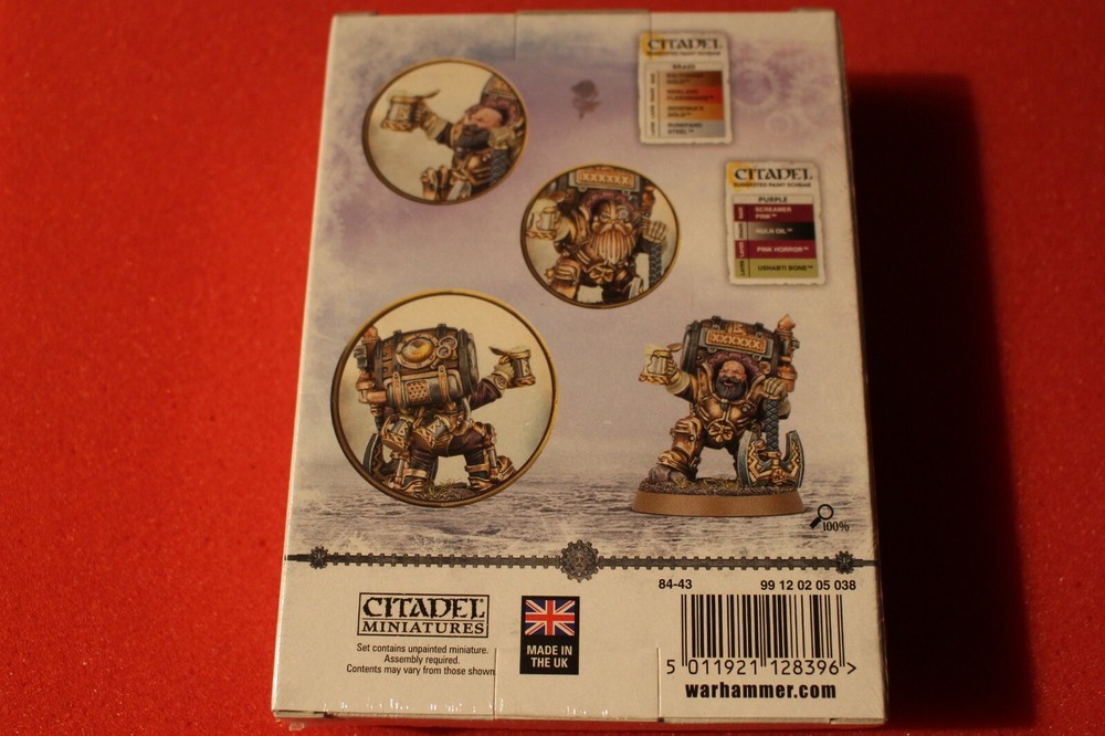 Games Workshop Warhammer Jakkob Bugmansson XI Brewmaster General Dwarf Arkonauts