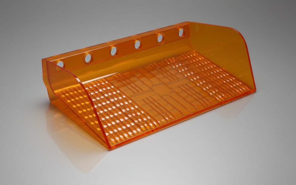 Code 3 MX7000 - Lower Amber Lens Filter - 6 Hole