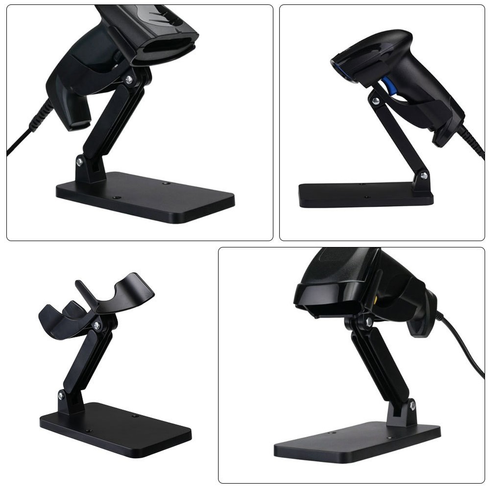 Barcode Scanners Stand Scanning Bracket Desktop Hair Dryer Handheld Reader