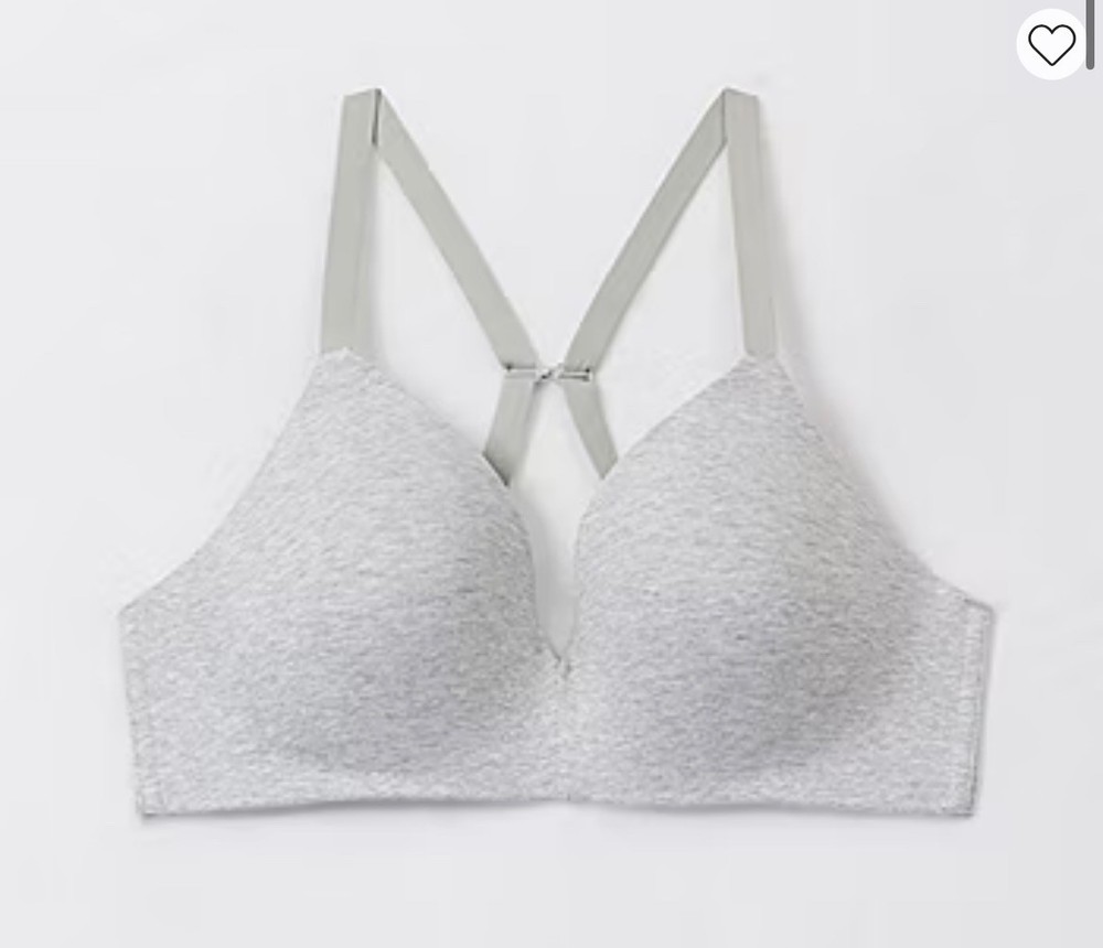 Ambrielle Cotton Wireless Full Coverage Bra