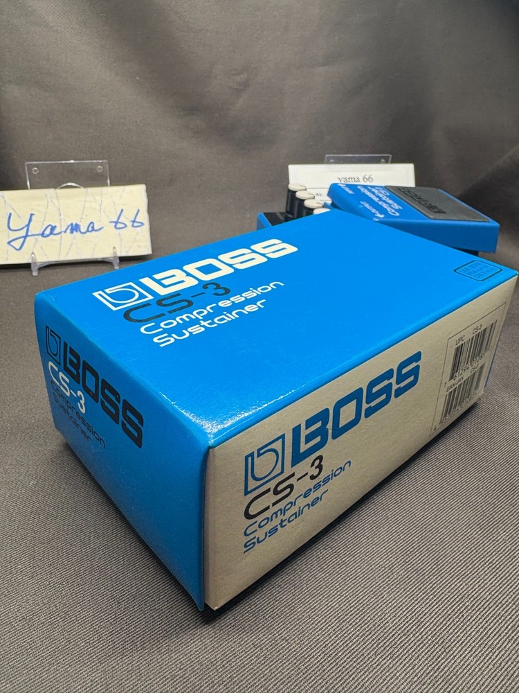 Boss CS-3 Compression Sustainer Guitar Effect Pedal with box