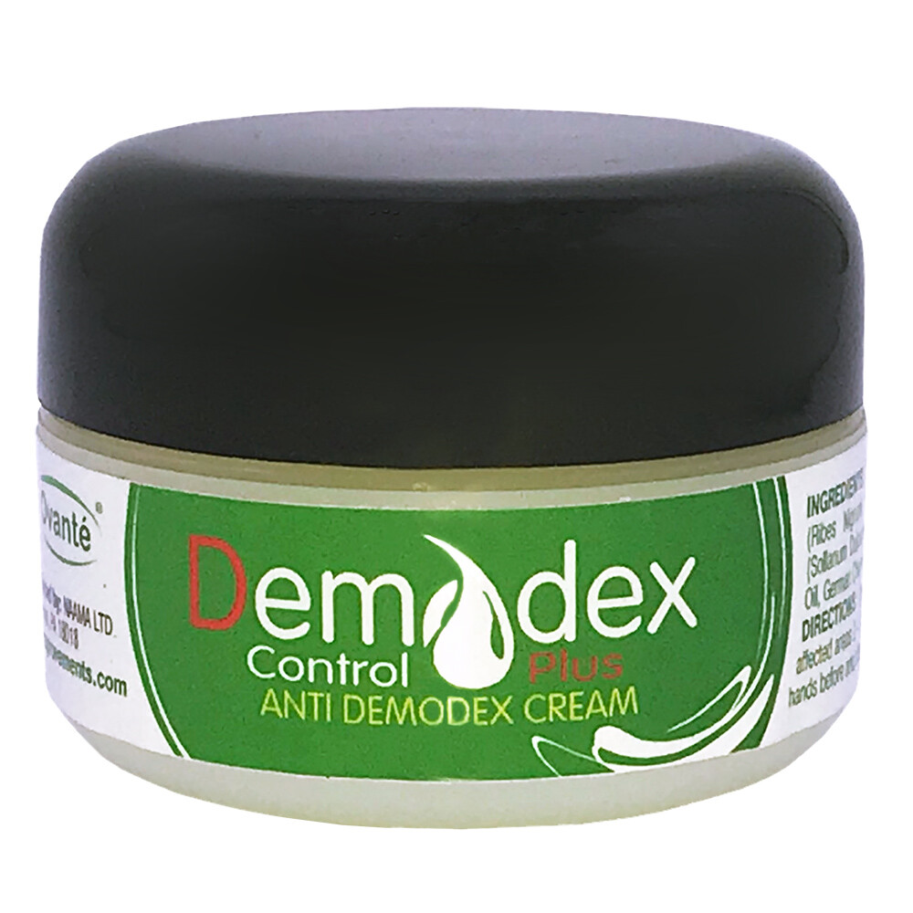Demodex Control Face Cream for Humans With Demodex Mites, Rosacea, Acne - 0.5 oz