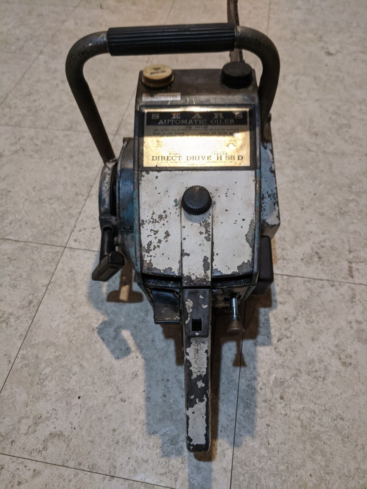 Sears H58D direct drive chainsaw