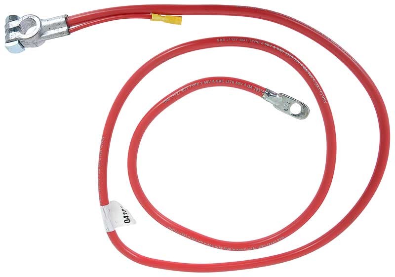 Universal 65" Positive Top Post Battery Cable