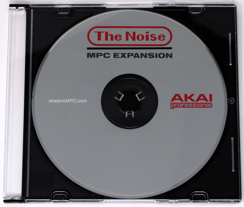 Akai Professional The Noise MPC Expansion Akai Format Sample Library Sampling CD