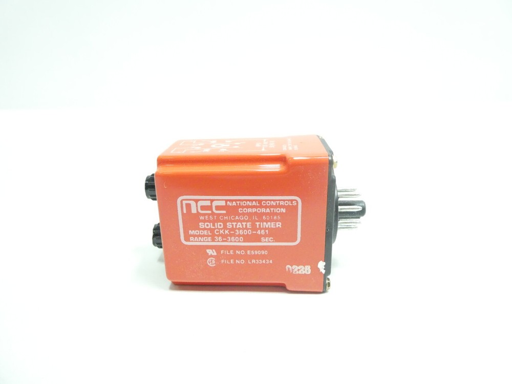 Ncc CKK-3600-461 Solid State Timer 120v-ac