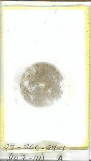 Thin-section Mount from DSDP Hole 266 Petrographic Microscope Slide 28-266-24-1