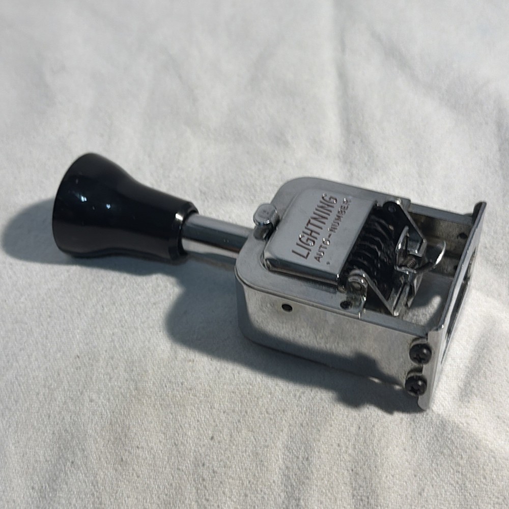 Vintage Auto Numbering Stamper