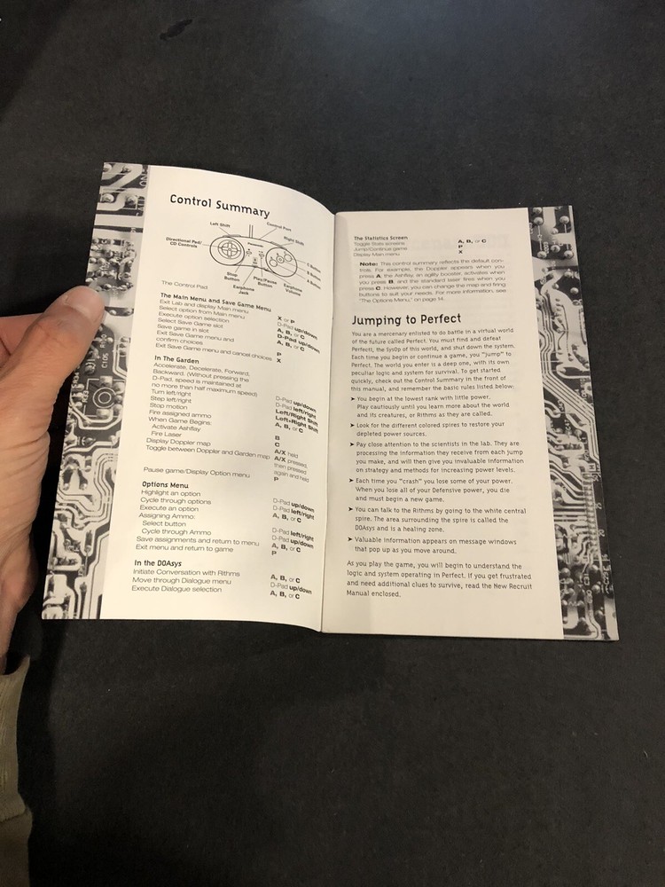 immercenary 3do Manual Only