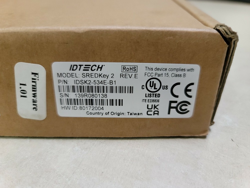 SRedkey 2 With MSR, USB KB Enhanced Format (IDSK2-534E) NOB