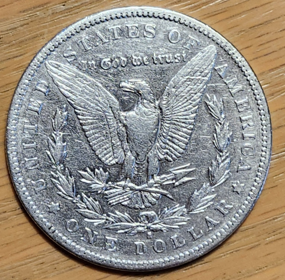 1894 S MORGAN 90% SILVER