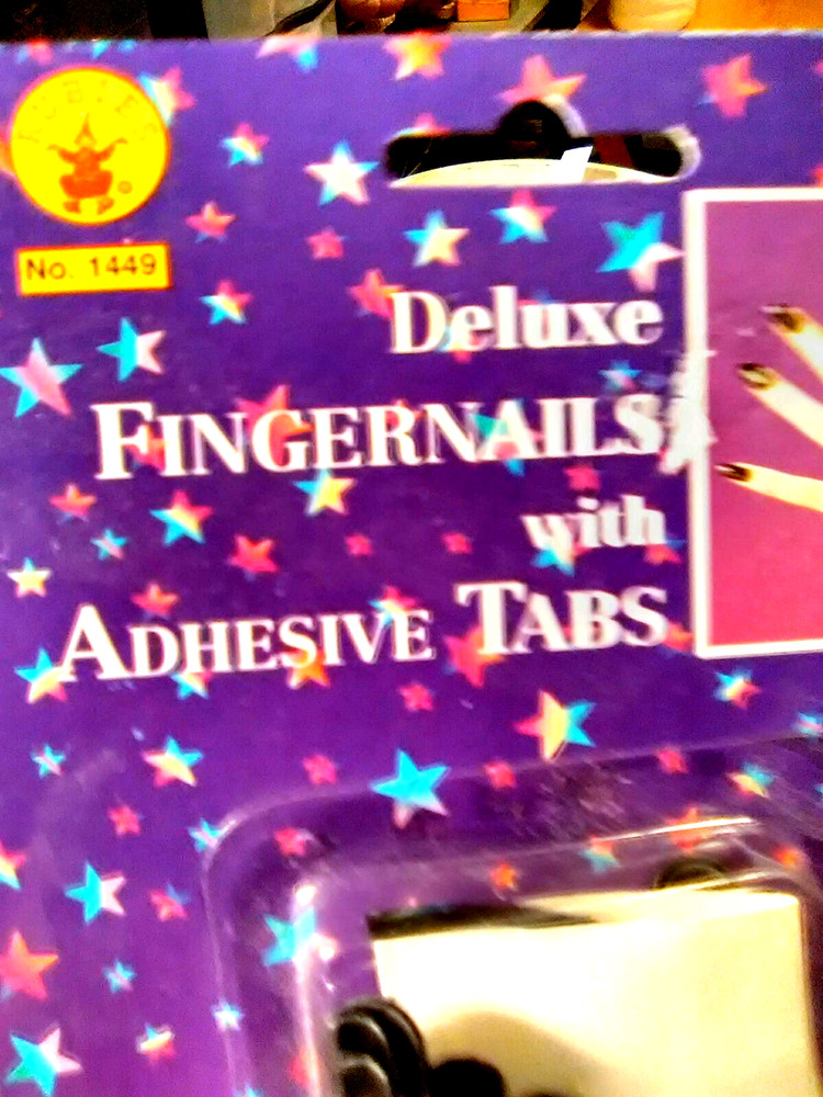 Rubies~Fingernails Deluxe With Adhesive Tabs