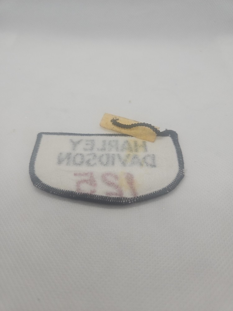 Harley Motorcycle 125 Patch _ Vintage