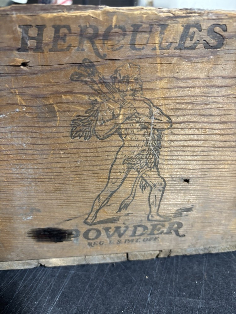 1920s 1940s Mining Papers Powder Box