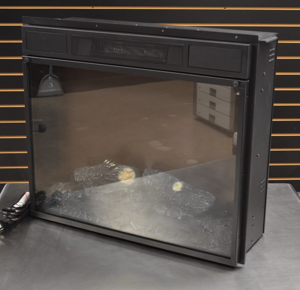 Murray Hill Electric Fireplace Insert, Black