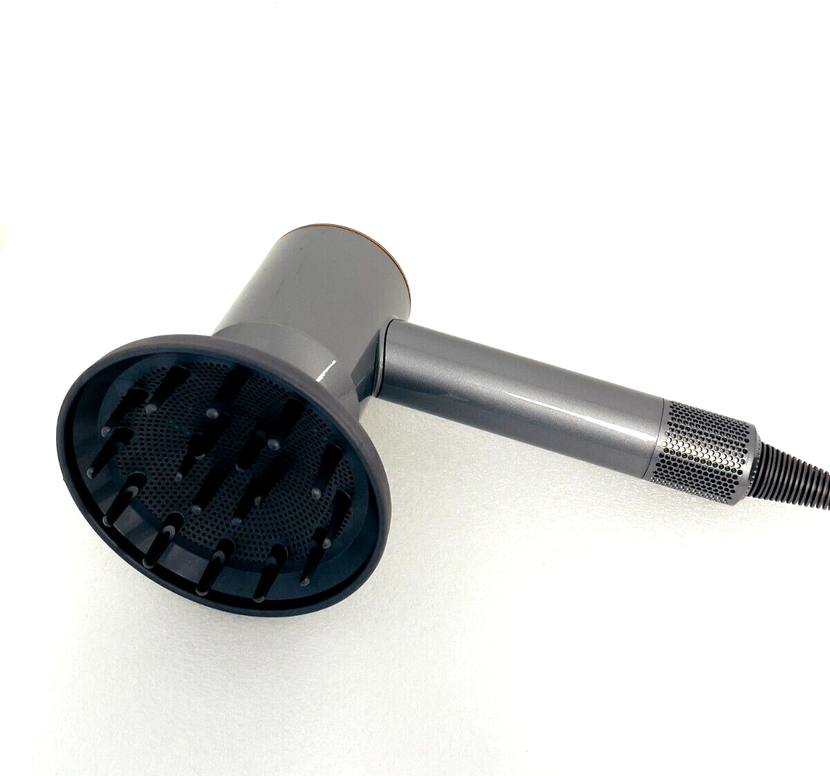 Dyson Supersonic Hair Dryer HD07 Nickel-Copper Plus Diffuser (USED)