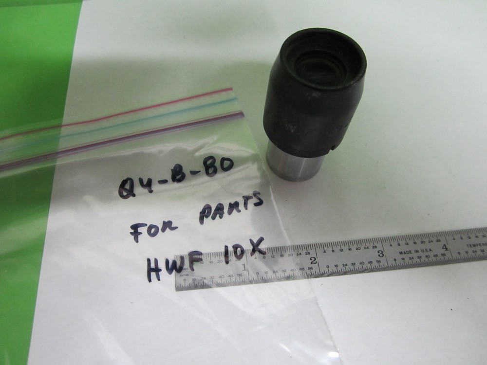 MICROSCOPE EYEPIECE HFW 10X OPTICS #Q4-B-80