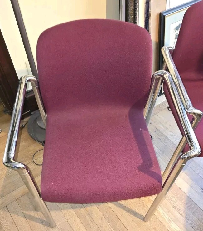 Herman Miller Chairs Stackable EL101 Set 2 Molded