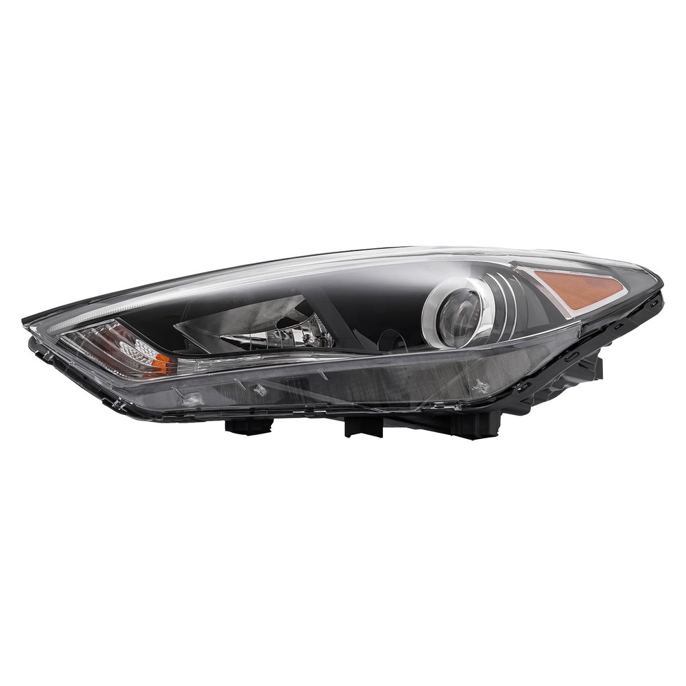 Halogen Headlight Left for 2016-2018 Tucson Front Projector Easy Install Set